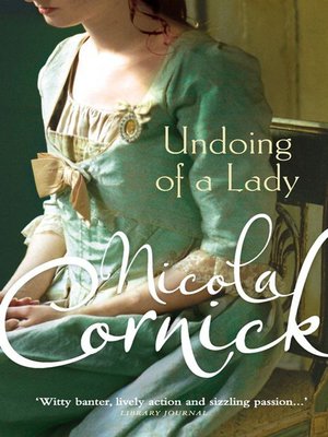 cover image of Undoing of a Lady
